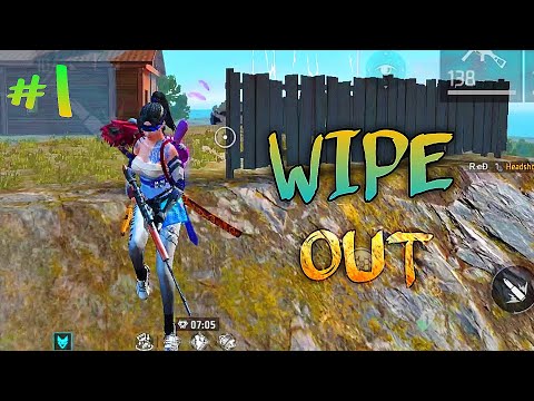 SOLO VS SQUAD FULL MAP GAMEPLAY💯 || FREE FIRE MAX || @red1ff96 ||  SQUAD WIPE OUT 😈