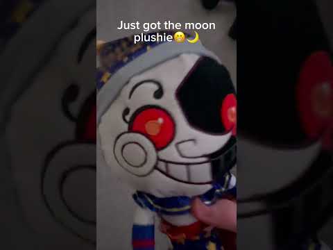 I just got the moon plushie! I will most likely get sun within the next week. #fnafplushies #fnaf