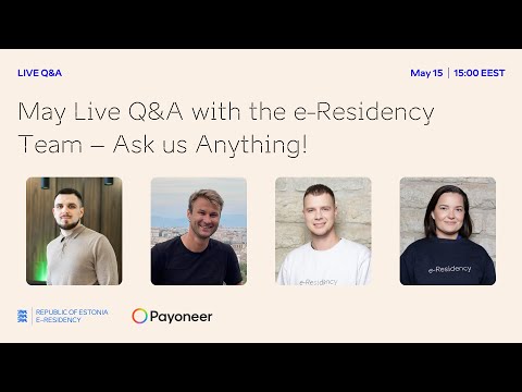 Live Q&A with the e-Residency Team – Ask us Anything!