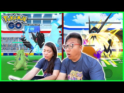 Necrozma Dawn Wings and Dusk Mane Duo in Pokemon GO