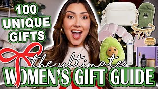 100 UNIQUE GIFT IDEAS FOR HER 🎄 ALL PRICE POINTS | THE ULTIMATE WOMEN'S GIFT GUIDE