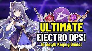 Keqing is the Queen of Aggravate | Keqing build guide - Talents, Artifacts, Weapons!