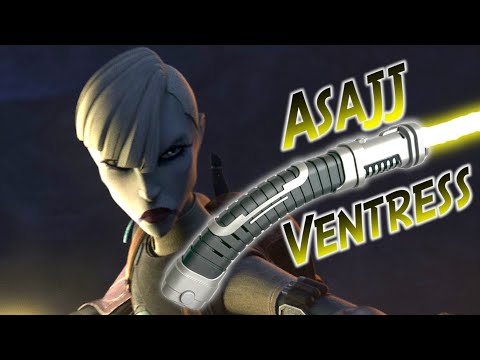 New Asajj Ventress Neopixel Lightsaber from The Bad Batch! (Vader's Sabers)