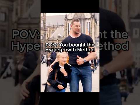 Hypergrowth method out now! #heightgrowth #growth