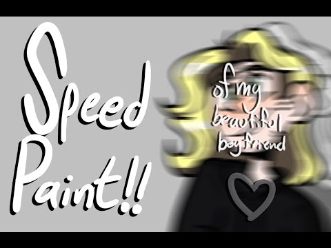 Simple Speedpaint of my BoyFriend