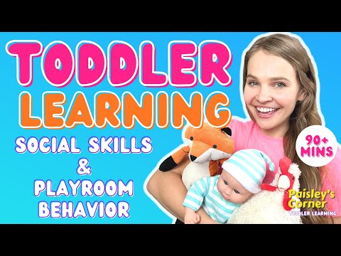 Toddler Learning Video - Learn Social Skills for Toddlers | Best Learning Videos for Toddlers