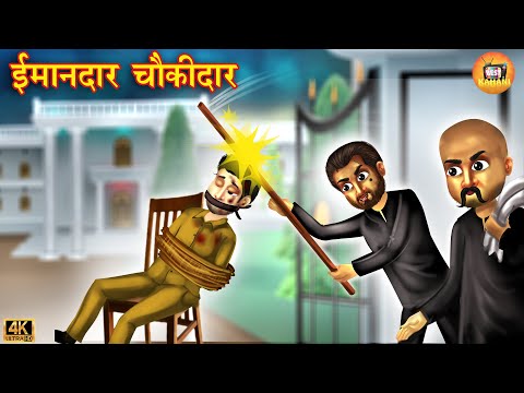 ईमानदार चौकीदार | honest Watchman | Hindi Kahaniyan | Moral Stories | Bedtime Story | Hindi Story