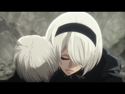 9S Death Scene - 2B Kills 9S | Nier: Automata Anime