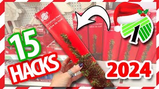 🎄Grab $1 CHRISTMAS TREES from Dollar Tree!! *ALL NEW HACKS & DIYs* 2024