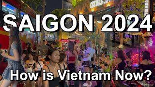 Ho Chi Minh City (Saigon) Nightlife | Explore Vietnam 🇻🇳 Streets 2024