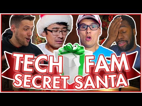 Secret Santa Ft. The Tech Fam (Giveaway Surprise)