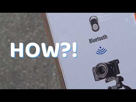 How to use tripod bluetooth