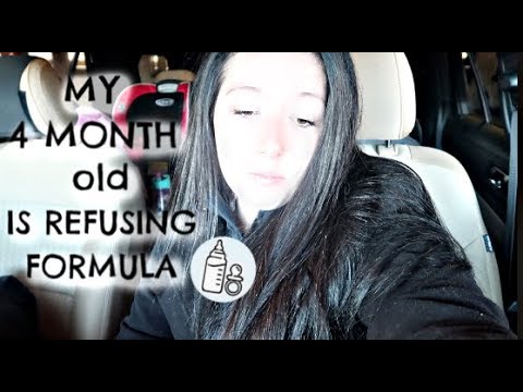 4 Month Old Is Refusing Formula | I Am WORRIED 😧