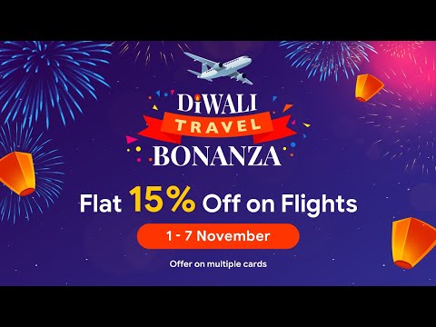 "Diwali Travel Bonanza" is LIVE 🎉