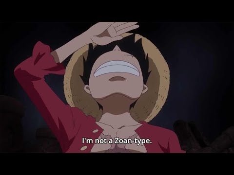 Luffy "I am not a Zoan type"