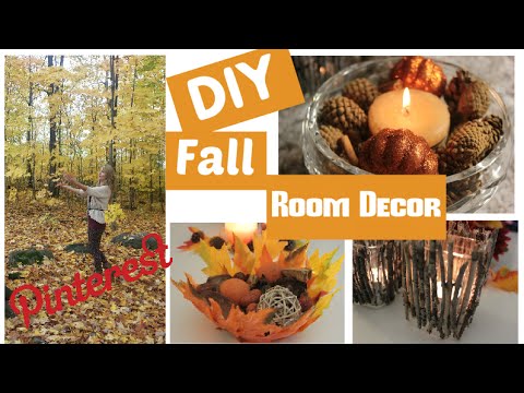 DIY Fall Room Decor - Pinterest Fall Projects