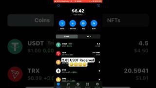 Claim 3.45 Free USDT #freeusdtmining #crypto #freeusdtearning #cryptocurrencymining #usdtearning