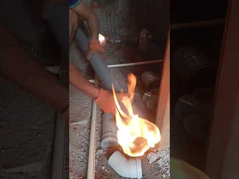 Omg pvc pipe fire #fire #shorts