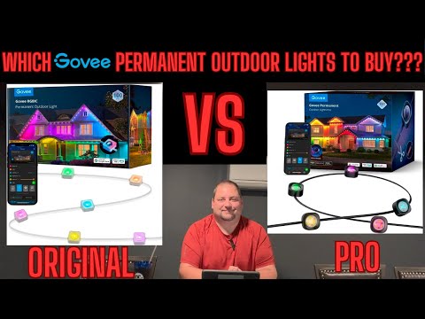 DIY Permanent Outdoor Lights: Govee vs. Pro! (Permanent Christmas/Holiday Lights - which to buy?)