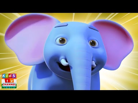 Ek Mota Hathi Gaon Ko Chala, एक मोटा हाथी , Kids Songs in Hindi and Animated Stories