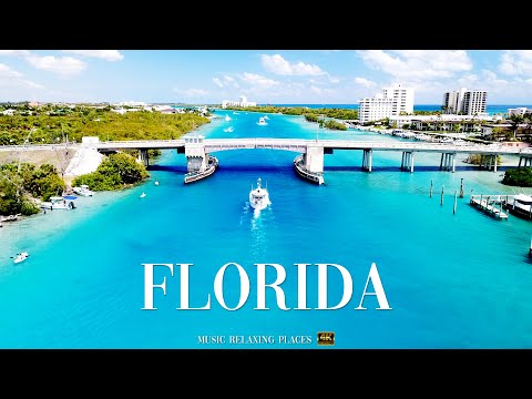 Florida USA 🇺🇸 ☀️🏝 - A Paradise for Travelers - Beautiful Videos with Relaxing Music