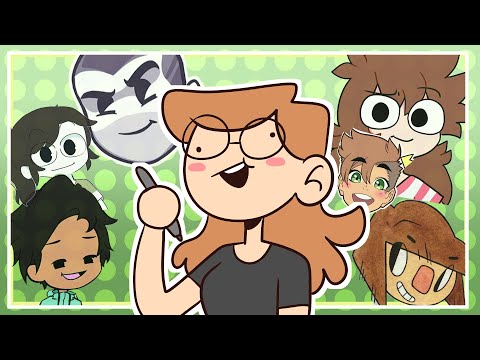 Drawing Myself in Other YouTubers Art Style [part 1?] - (GAOMON 1161 TABLET REVIEW)