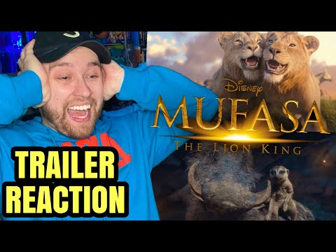 Mufasa The Lion King Official Trailer Reaction