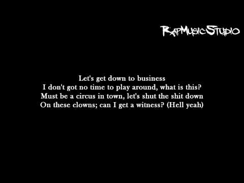 Eminem - Business | Lyrics on screen | Full HD