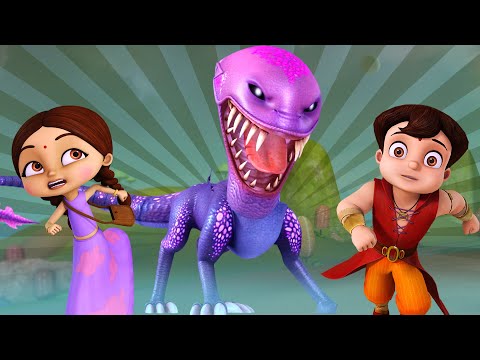 Super Bheem - Attack of Space Alien | Animated cartoons for kids | Stories for Kids