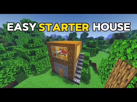 Easy Starter House in Minecraft