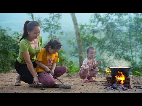 Instruct your child to make a fire (do not use a lighter) | Hoang Huong