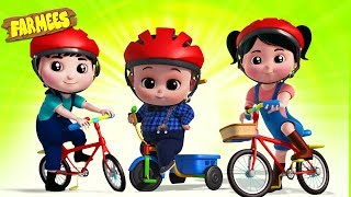 Let's Ride a Bicycle | Baby Music | Nursery Rhymes & Songs for Kids