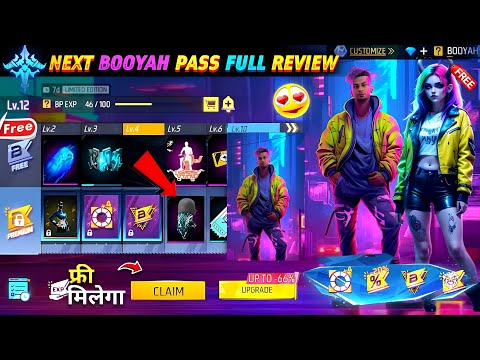 Next Booyah Pass Free Fire🔥🤯🥳 | March booyah pass free fire | March booyah pass free fire 2024