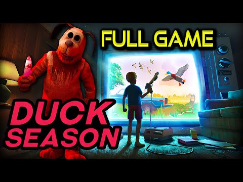 Duck Season | ALL 7 ENDINGS + Kid Wizard Book | Full Game Walkthrough | No Commentary