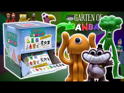 Abrimos las Minifiguras Misteriosas de GARTEN OF BAN BAN - Serie 1 | Phat Mojo (2024) - TOY SHOTS