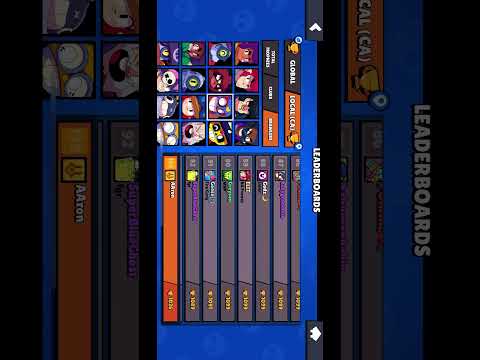 The First Ever Level 9 Brawler On The Leaderboards