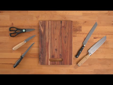 1: Kitchen knives and their use