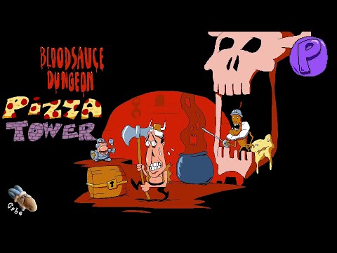 Pizza Tower - Part 4: Bloodscauce Dungeon (P Rank)