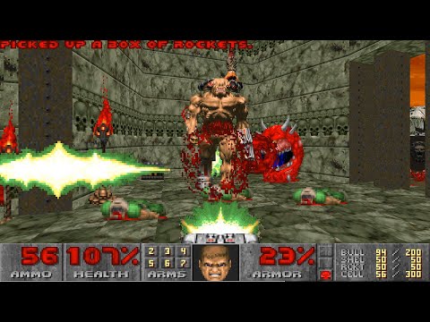 Ultimate Doom: Thy Flesh Consumed (Episode 4) - Nightmare! Speedrun in 4:27 (5:42)