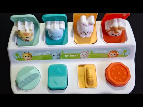 SATISFYING POP UP GAME TOYS ASMR | PEEKABOO #asmr #trending #viral #toys