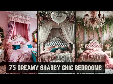 Visions of Elegance 75 Pink Shabby Chic Bedroom Decor Ideas