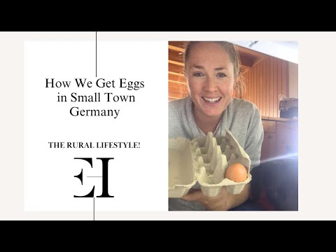 How We Get Eggs In Small Town Germany!!