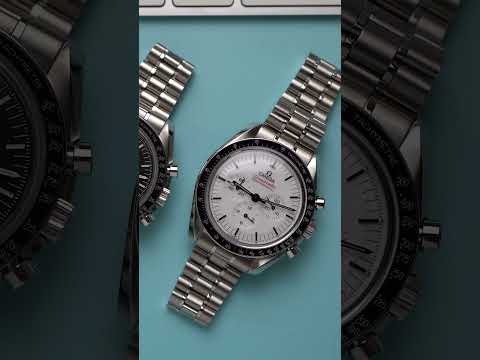 New White Dial Omega Speedmaster Professional Moonwatch