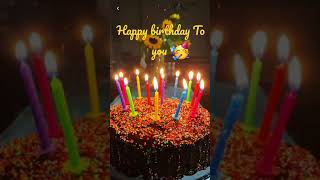 Happy birthday To you Songs 🎂Best Birthday WhatsApp Status 2021 #ShortsVideo