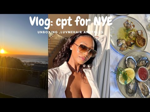 VLOG: CAPE TOWN FOR NYE, ALCOHOL IS NOT A GOOD PERSON FT LUVMEHAIR