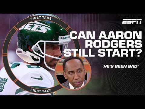 Stephen A. still believes Aaron Rodgers can be a starting QB for a playoff team 👀 | First Take