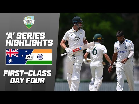 Australia A v India A | First-class match one | Day 4