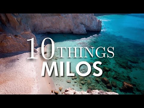 Top 10 Things To Do in Milos, Greece | Milos Attraction Guide