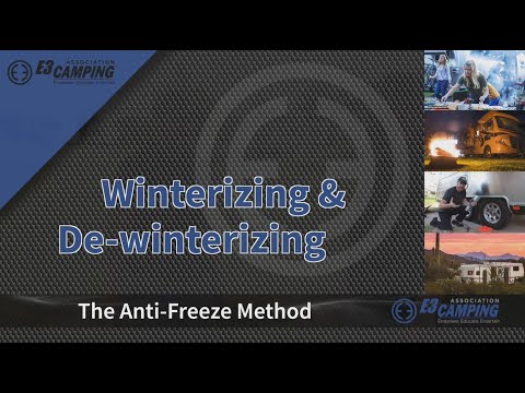 Winterizing Your RV - The Anti Freeze Method