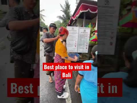 Bali Best Place to Visit #balivacation #balivlogs #shortstrending